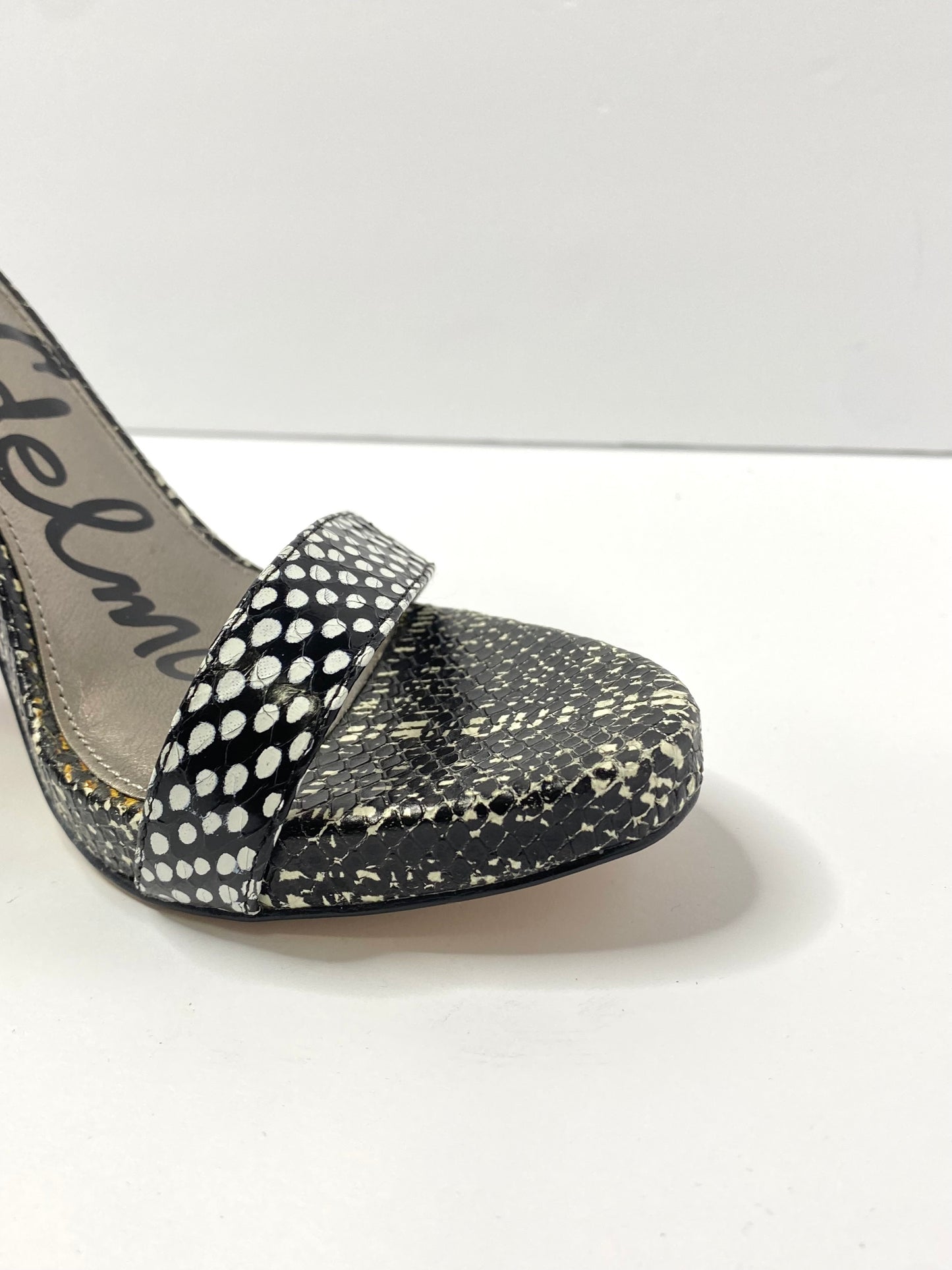 Circus by Sam Edelman Polka Dot Leather Heels – Size 7.5