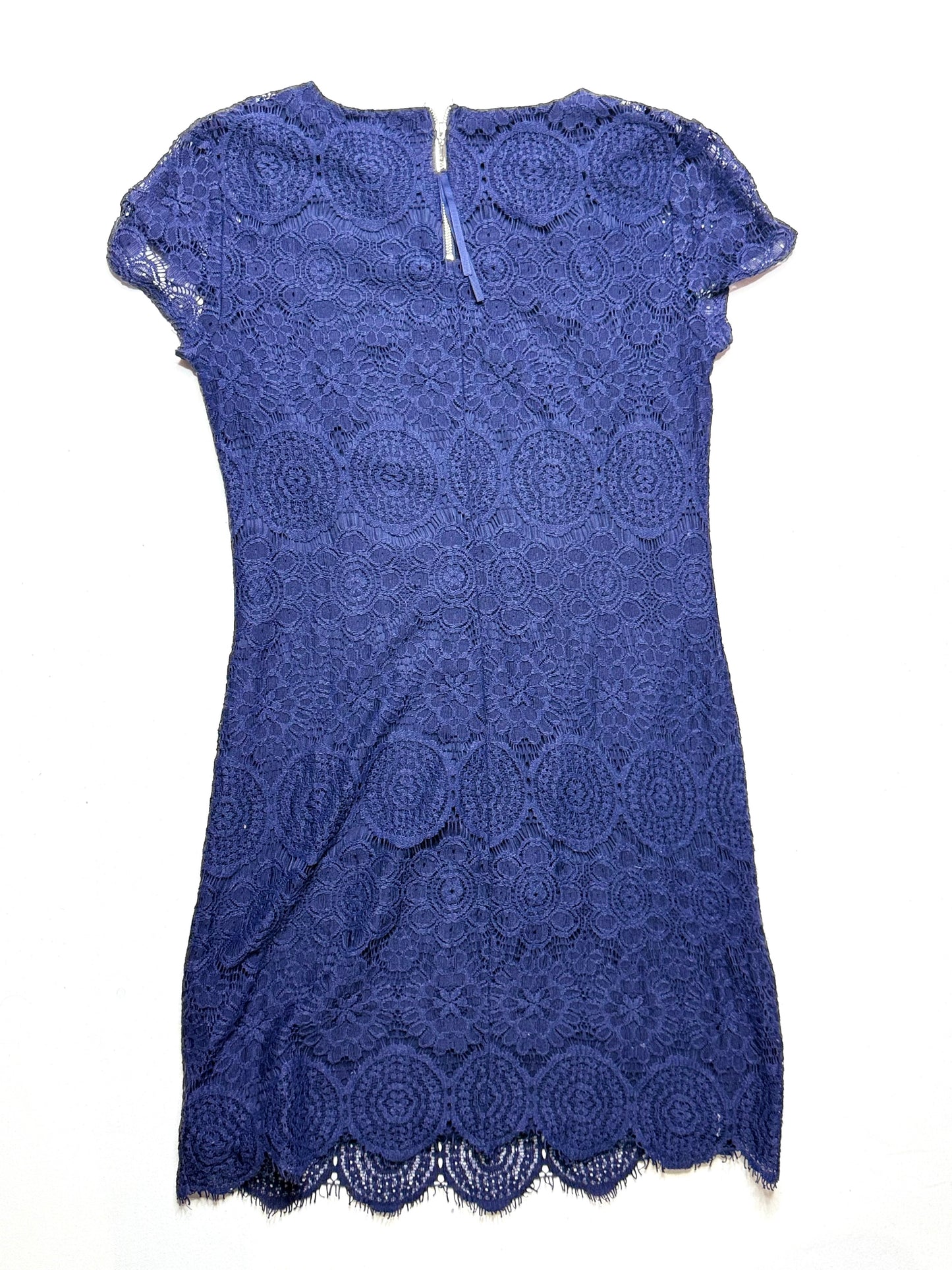 Laundry by Shelli Segal Navy Lace Dress Size 4