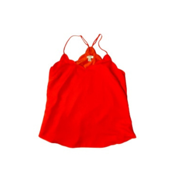 J.Crew Scalloped Camisole Size 2 Tank Top
