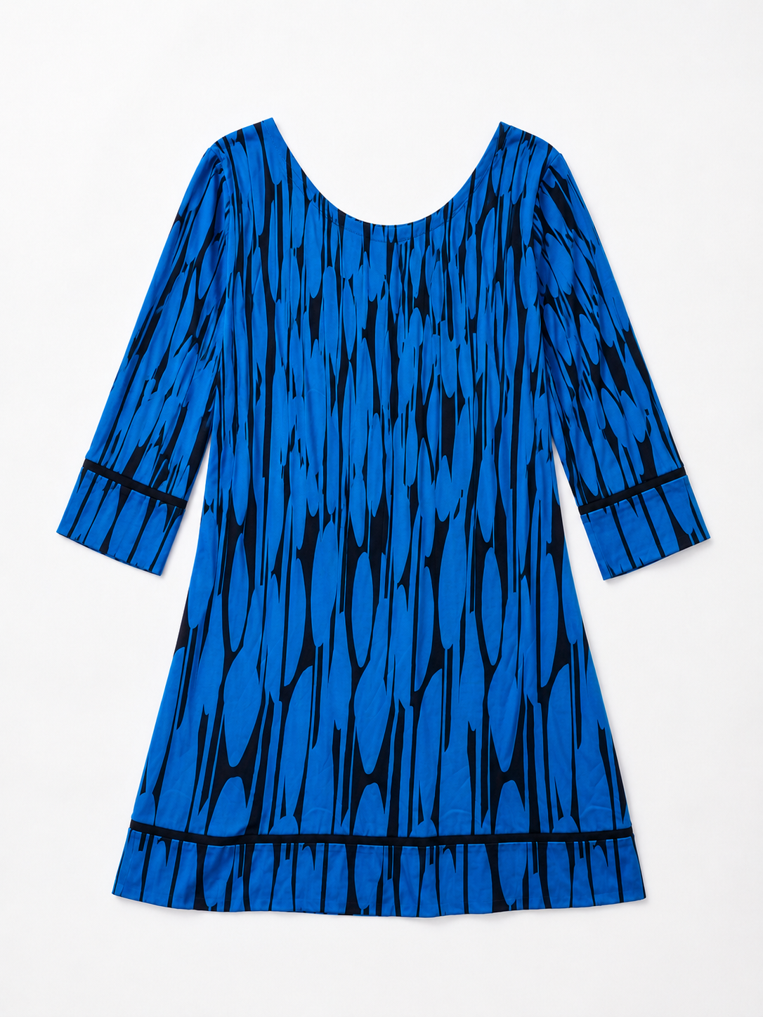Diane von Furstenberg Aggie Freedom Trail Silk Knit Sheath Mini Dress Size 4