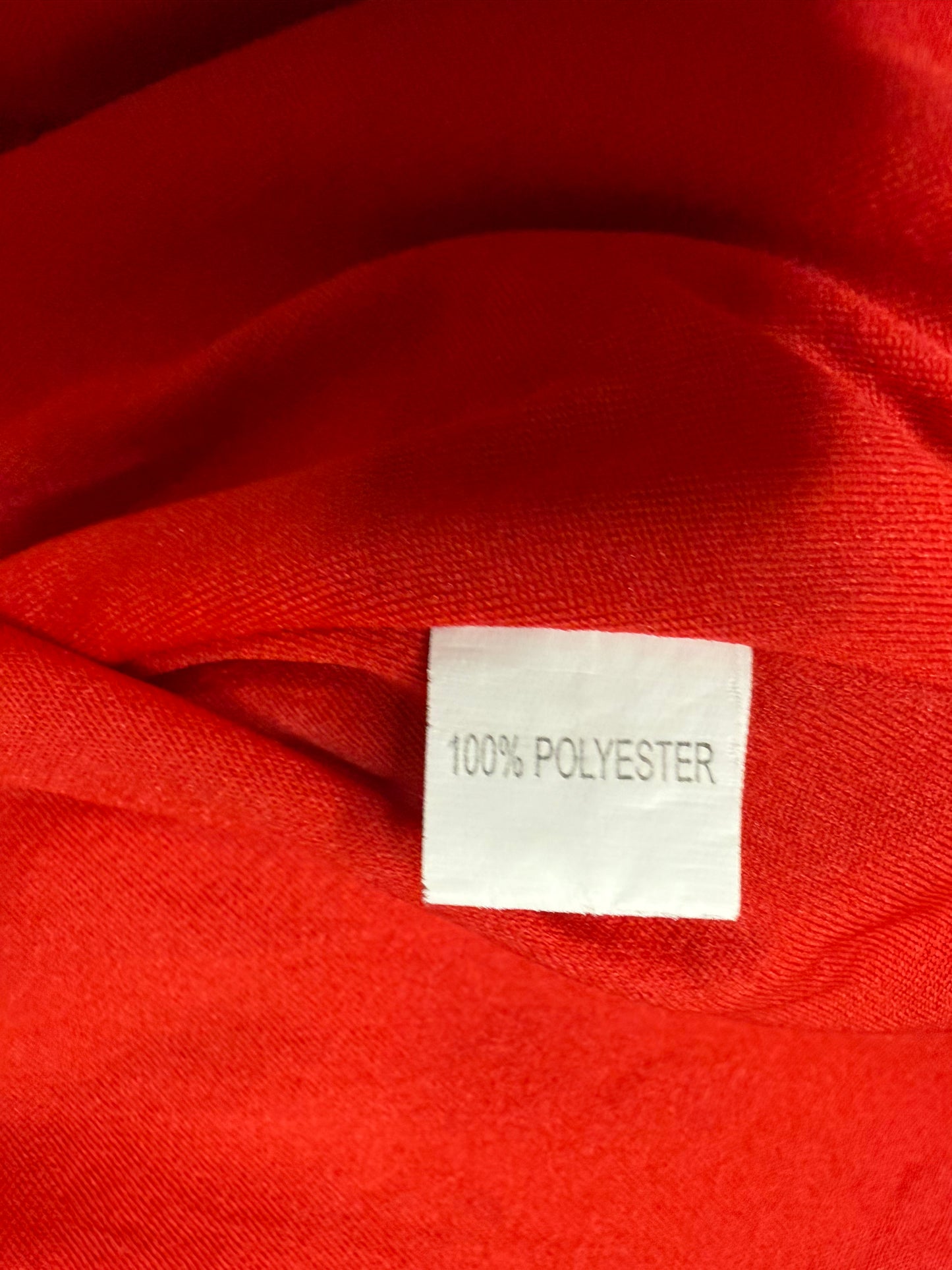 Missguided Red Cap Sleeve Shift Mini Dress Women’s Size 8