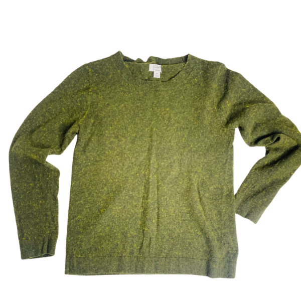 J.Crew Teddy Sweater in Pale Spinach – Size Medium