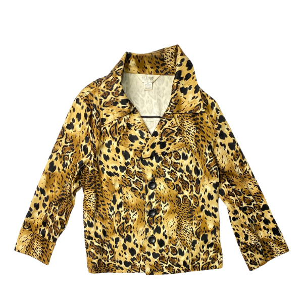 Allison Taylor Animal Print Overcoat
