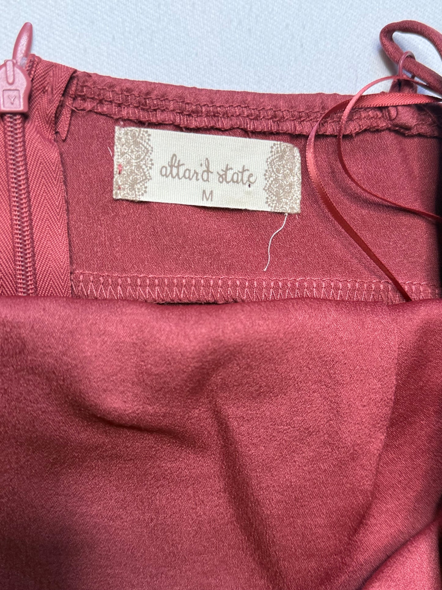 Altar'd State Elegant Mauve Dress Size Medium