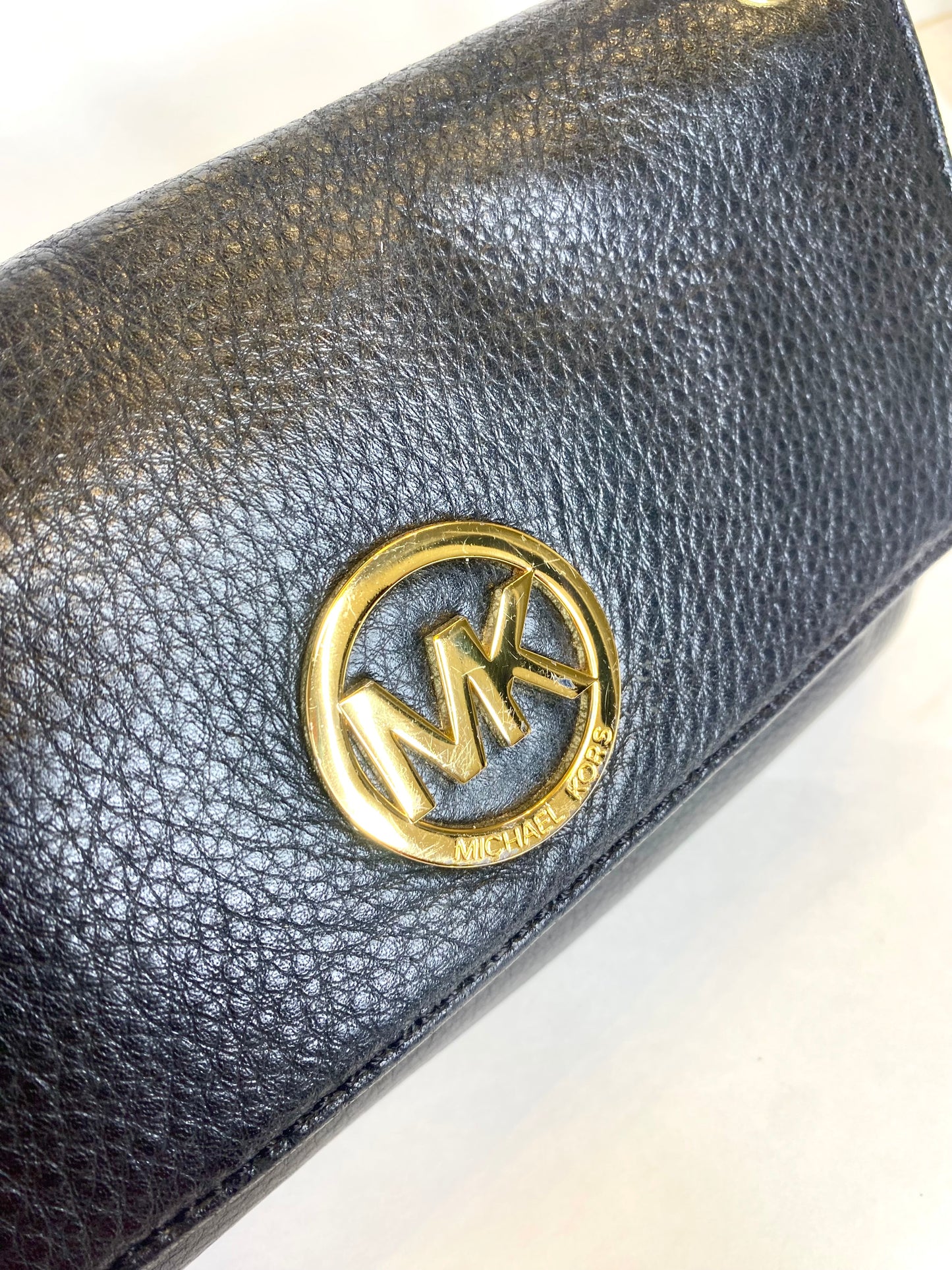 Michael Kors Fulton Small Shoulder Flap Handbag