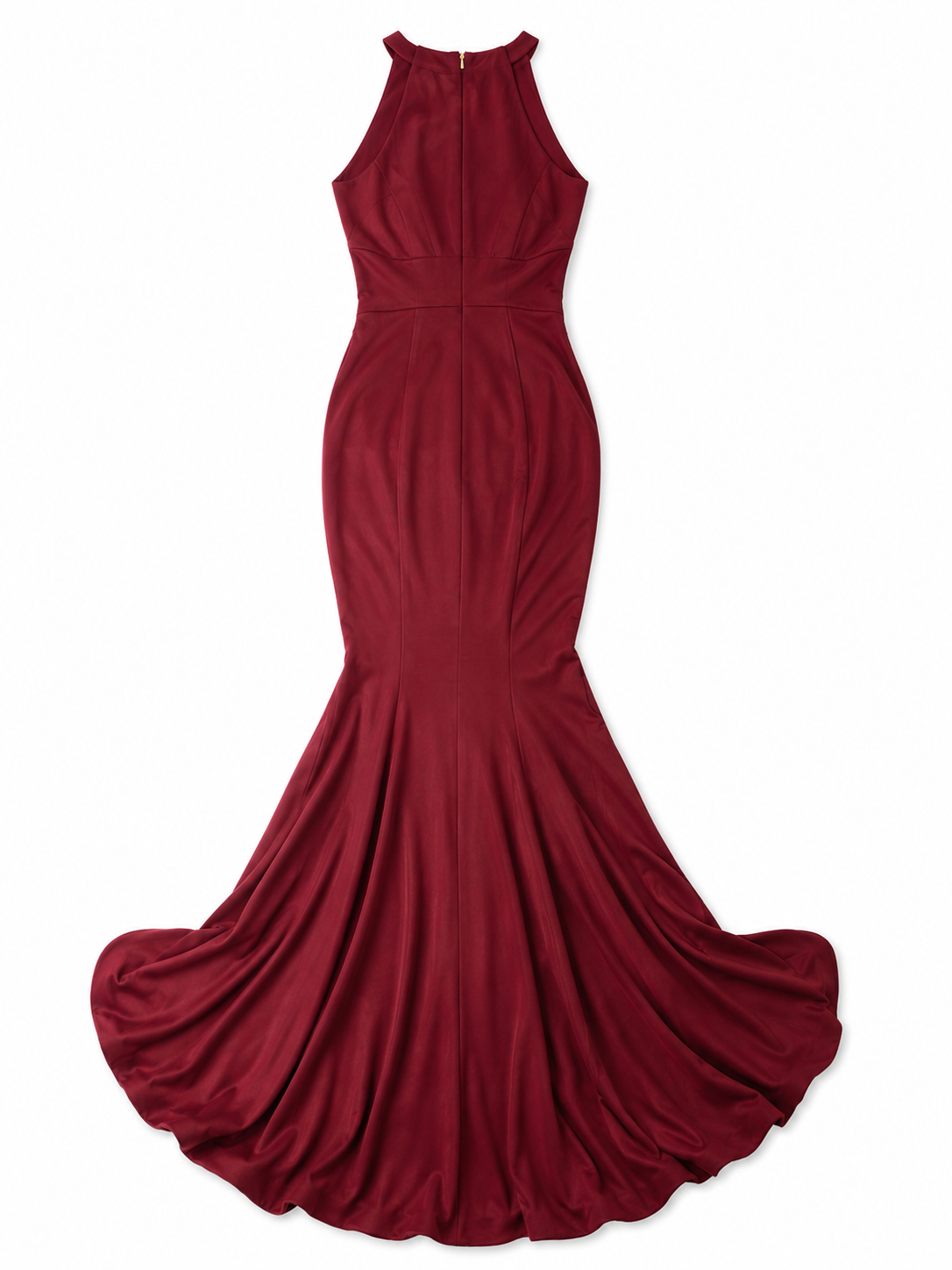 Zac Posen Red Wine Mermaid/Tulip Evening Gown – Size 2 (NWT, Orig. $899)
