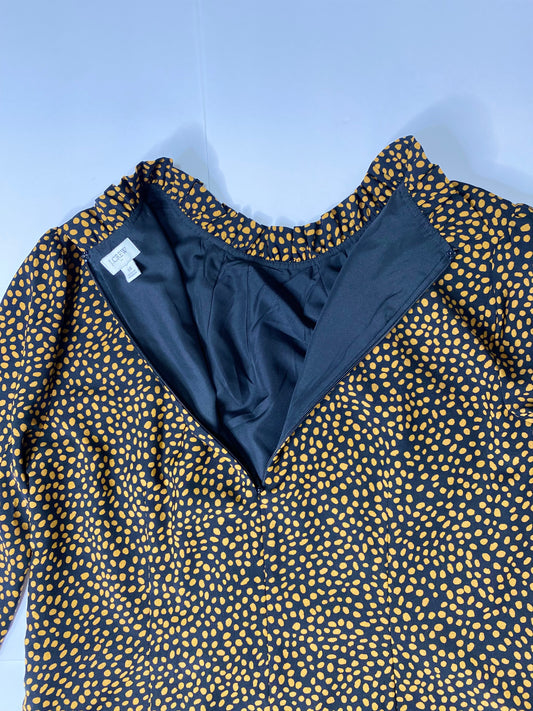 J.Crew Ruffle Long Sleeve Knee-Length Dress – Size 14