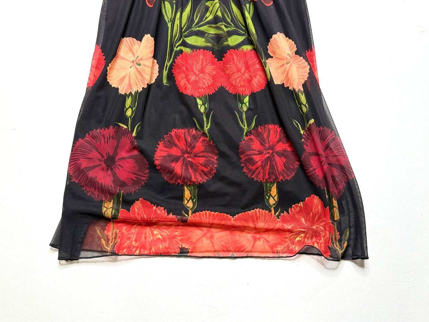 Desigual x Christian Lacroix Floral Mesh Carmen Dress – Size Small