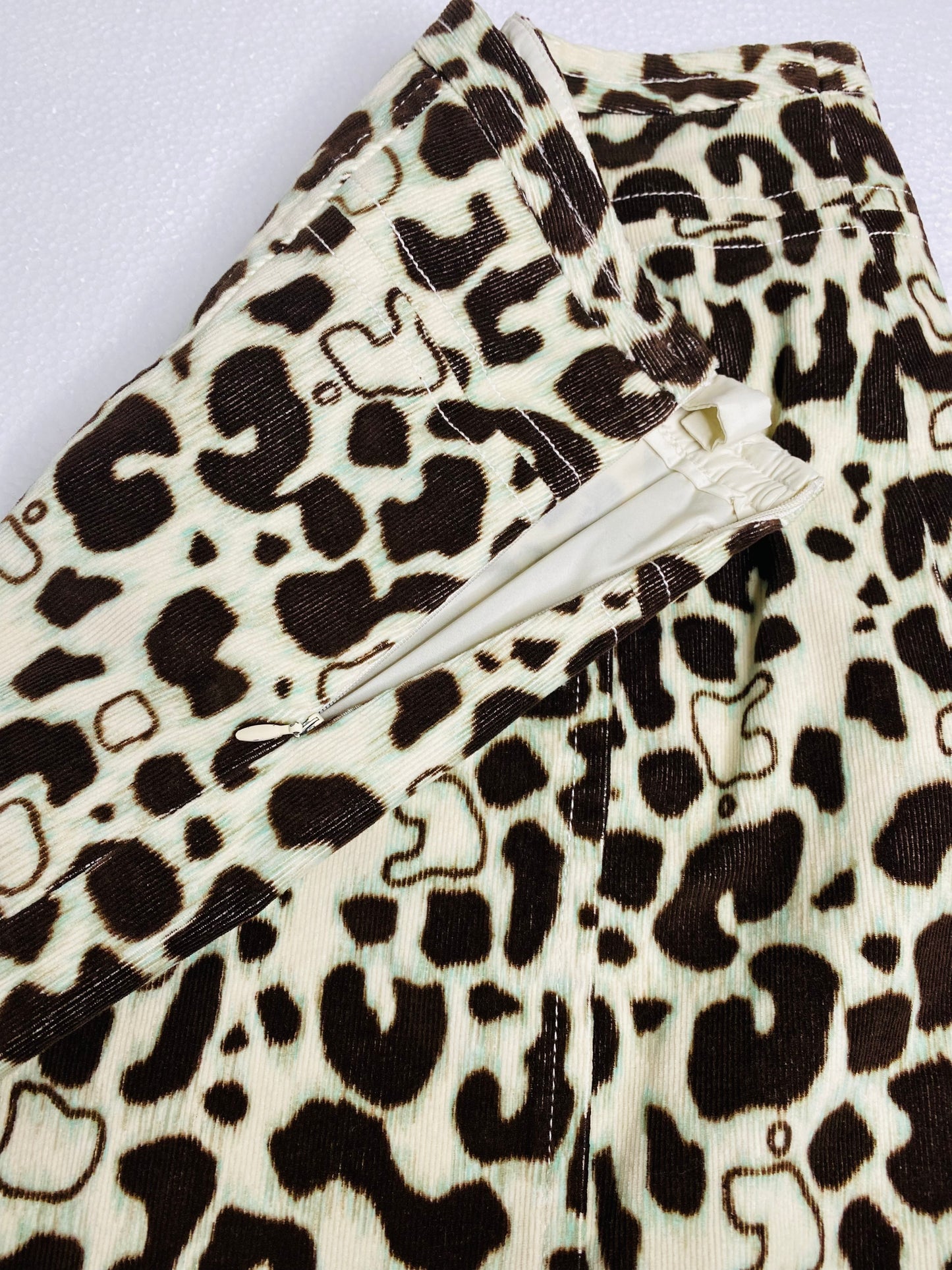 ETCETERA Animal Print Pencil Skirt Womens Size 0