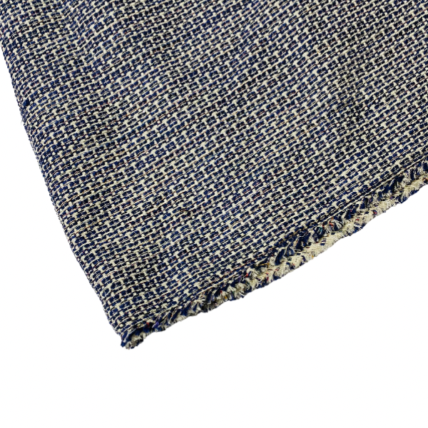 Banana Republic Blue Tweed A-Line Skirt – Size 12, Fringe Hem, Knee-Length