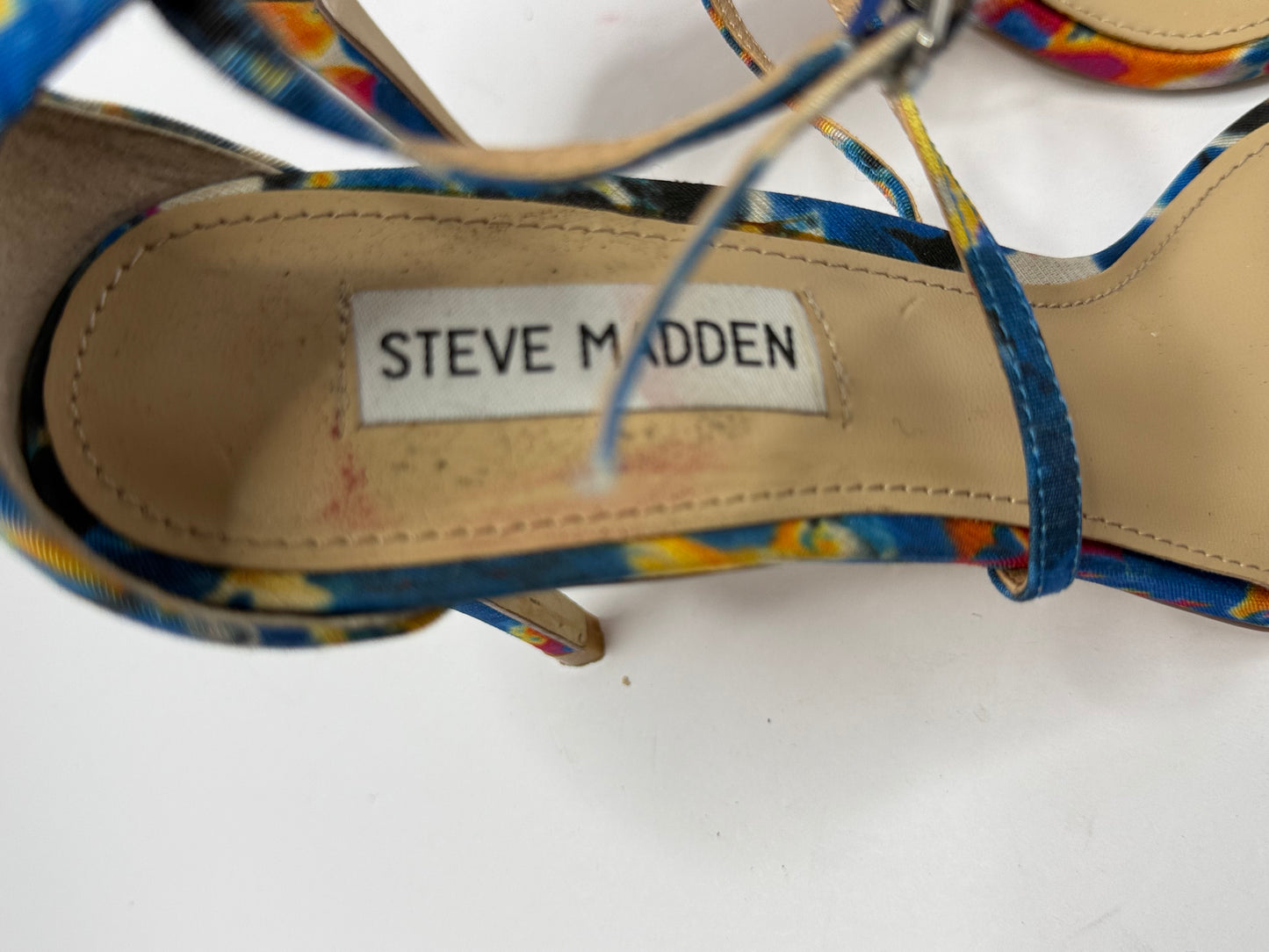 Steve Madden Feliz Multi-color Floral Stiletto Heels Size 8.5