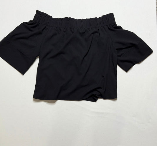 Rachel Roy Off-the-Shoulder Red and Black Blouse – Size Large