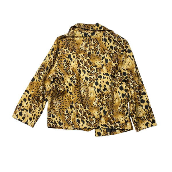 Allison Taylor Animal Print Overcoat