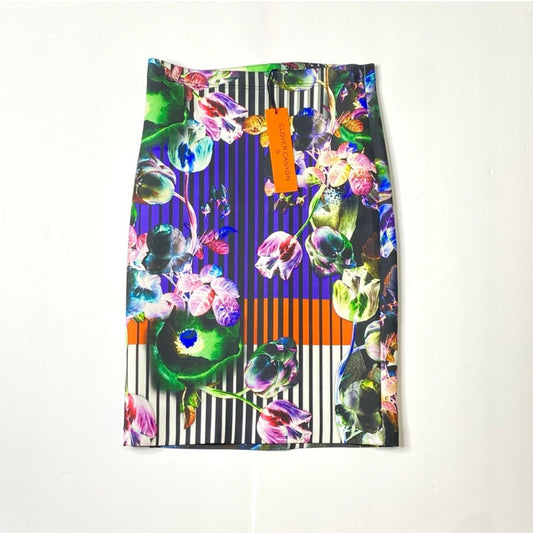 Clover Canyon Multicolored Pencil Skirt – Size Small (NWT)