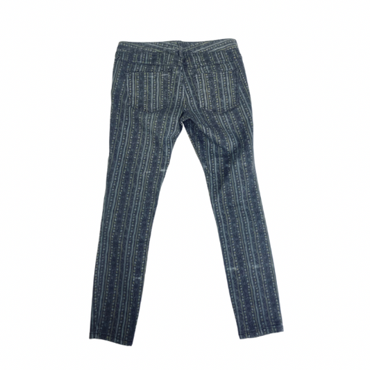 Free People Diamond Pattern Skinny Jeans in size 26