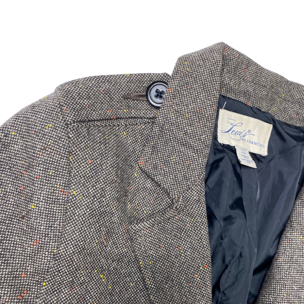 Vintage Levi’s San Francisco Tweed Blazer – Size Medium