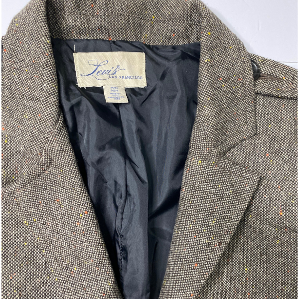 Vintage Levi’s San Francisco Tweed Blazer – Size Medium